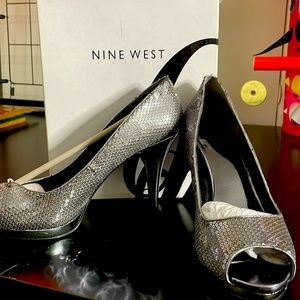 Nine West Sparkle Heels 10m